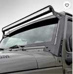 Suporte barra de leds jeep wrangler jk NOVO