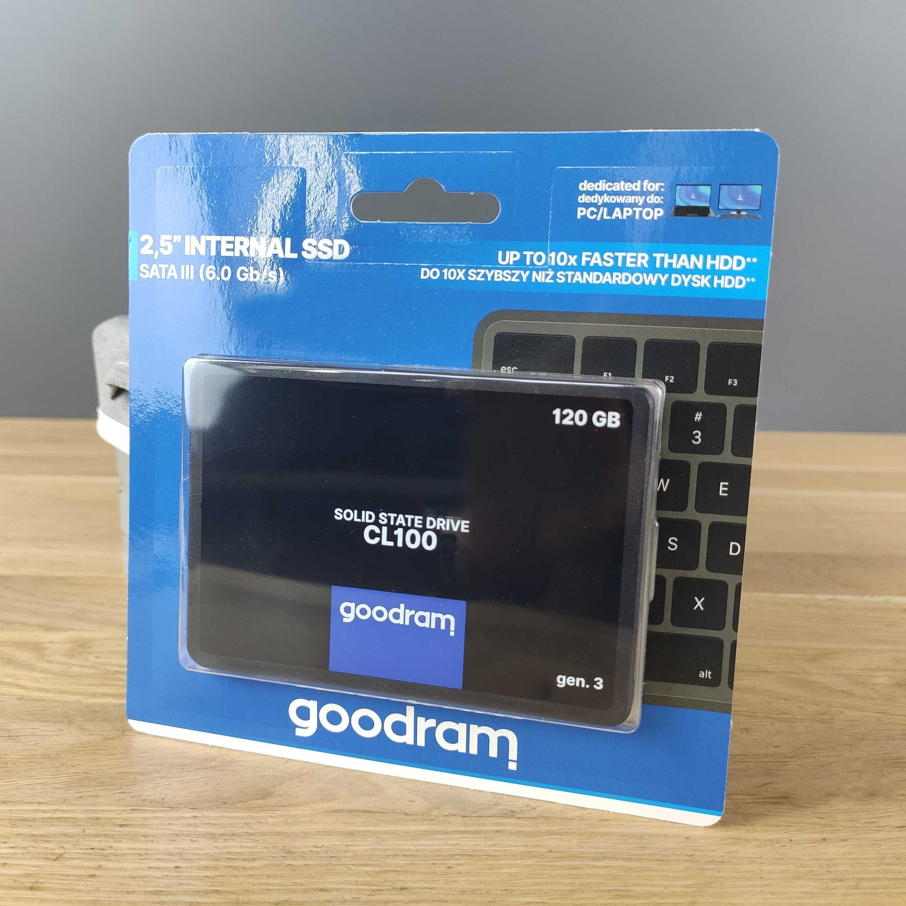 SSD-диск 120 GoodRAM CL100 gen.3 TLC 120GB 2.5" (SSDPR-CL100-120-G3)