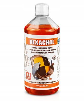 Dexachol ochrona wątroby dla gołębi Patron 1 L