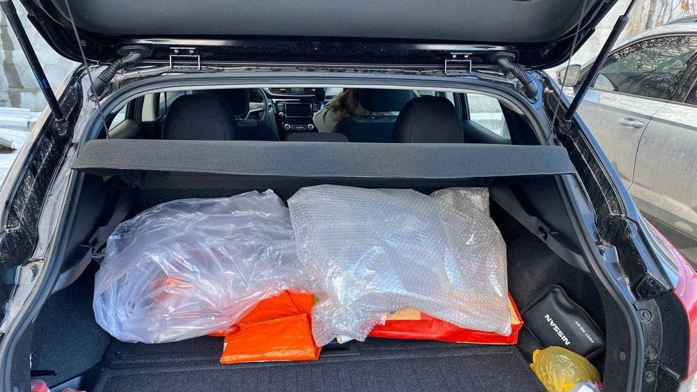 Полка шторка багажника для Nissan Rogue Sport 79910-DF30A