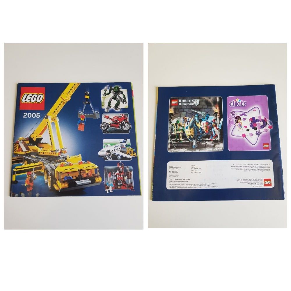 Каталоги Lego ( на укр) 2000, 2001, 2002, 2004, 2005