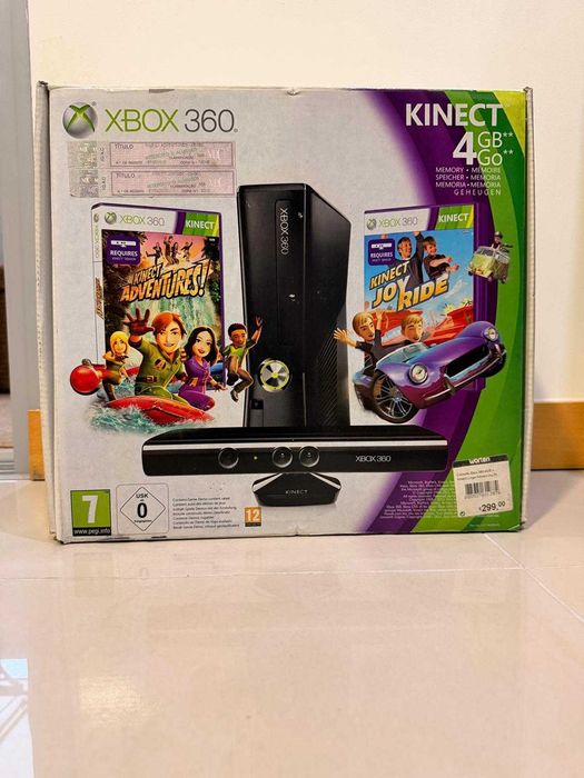 Xbox 360 + Kinect – Excelente Estado!