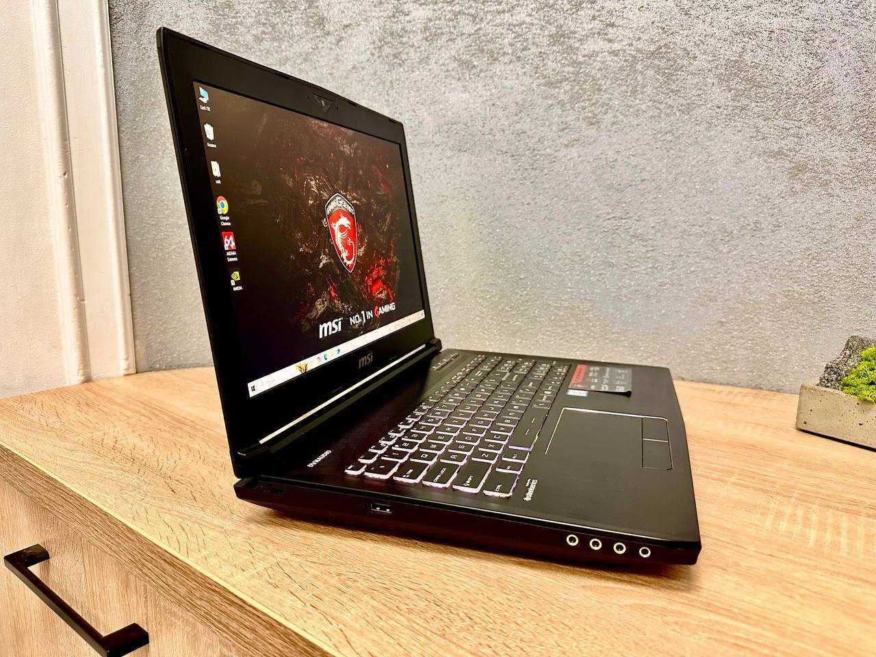 Ігровий ноутбук MSI GT62VR 15.6" i7-6700HQ 16/128SSD+1Tb GTX 1060 6GB