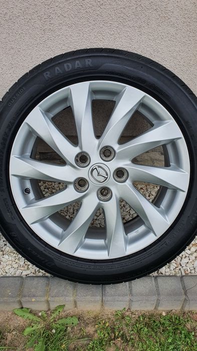Koła felgi alufelgi 7,5mm 17" MAZDA 6gh CX5 5x114,3 BDB STAN cx3, 5, 7