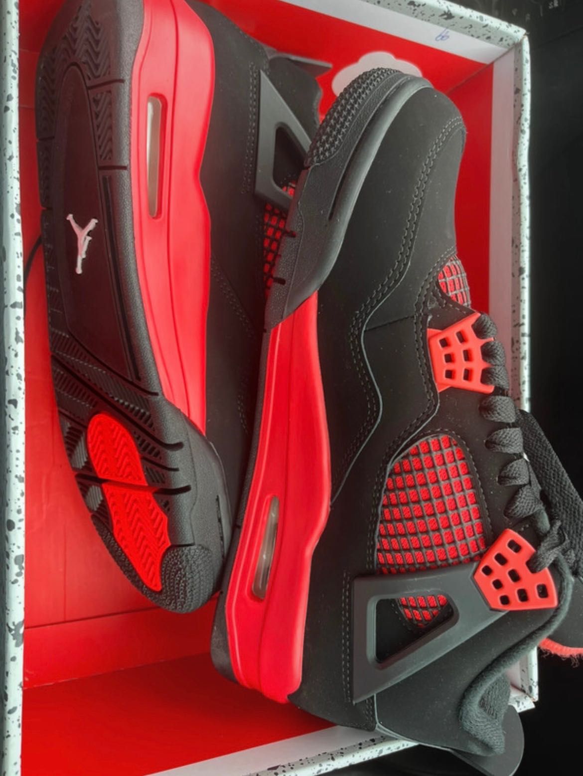 buty jordan 4 red thunder
