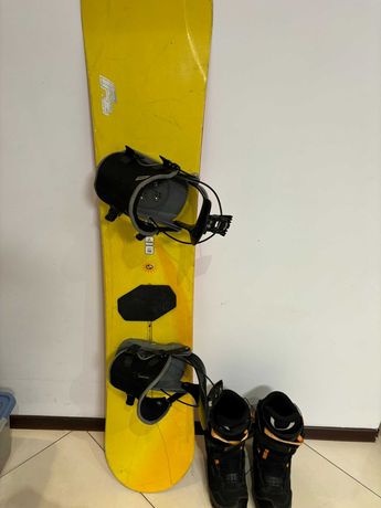 Deska Snowboard F2 dł.164 cm + buty EMPIRE r.45