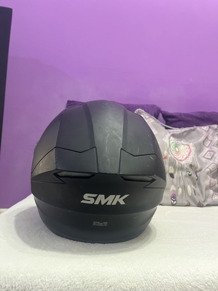 Capacete SMK preto