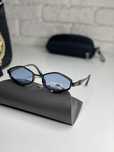 Женские солнцезащитные очки РОМБЫ Polarized ХАМЕЛЕОН голубые/черные
