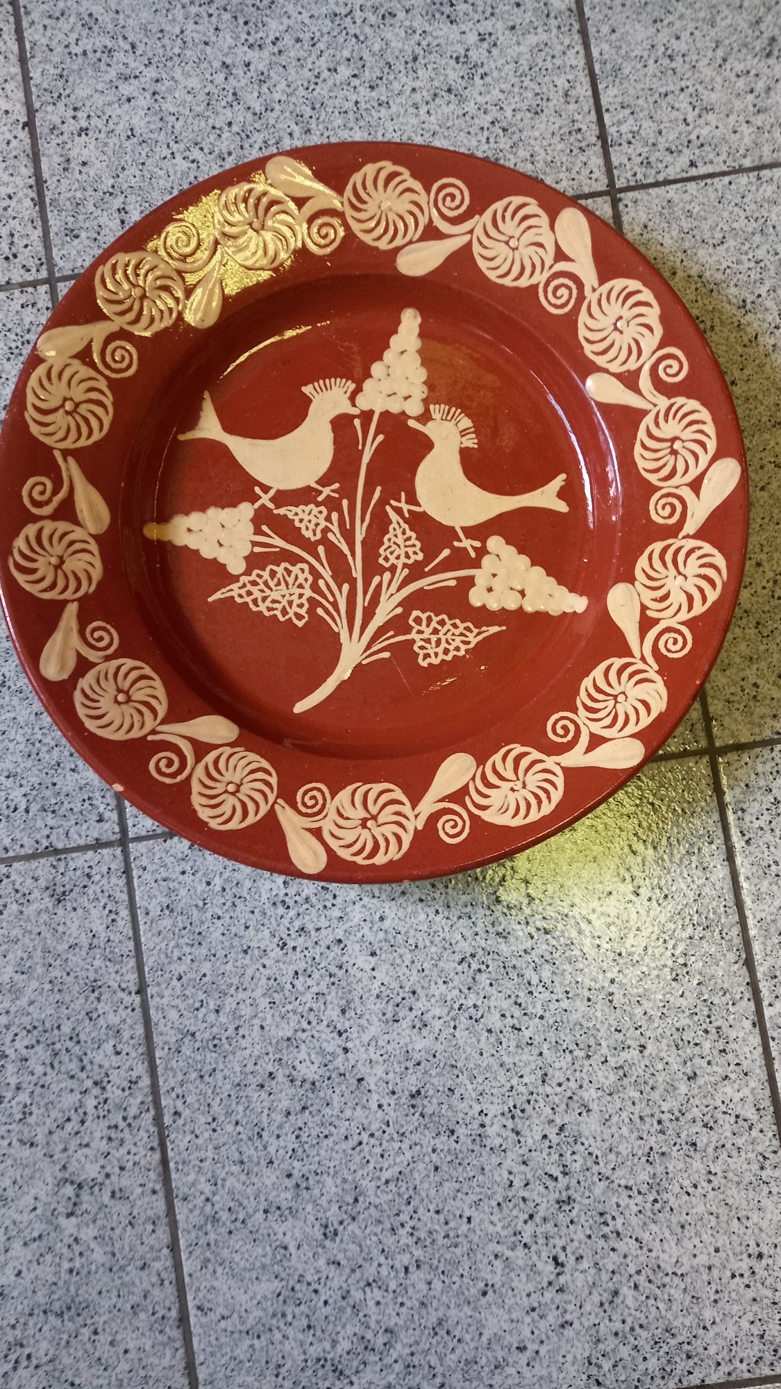 Prato para servir refeições ou para decoração novo