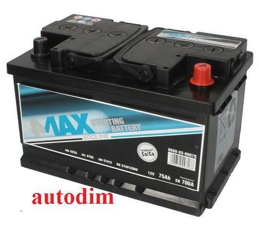 Nowy akumulator 4Max Ecoline 60Ah 540A P+