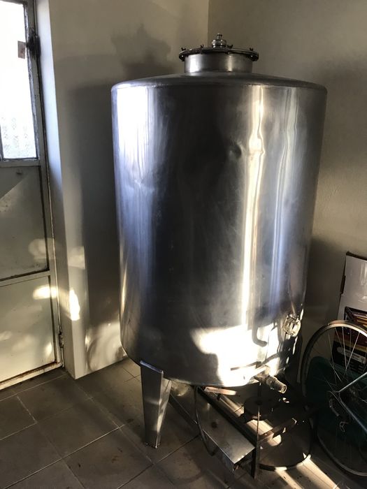 Cuba inox 1000 litros impecavel