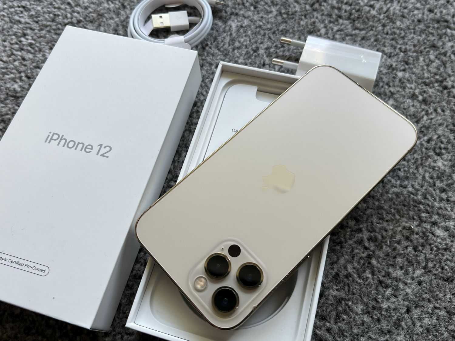 iPhone 12 Pro 128GB GOLD ZŁOTY Rose Bateria 98% Gwarancja Faktura