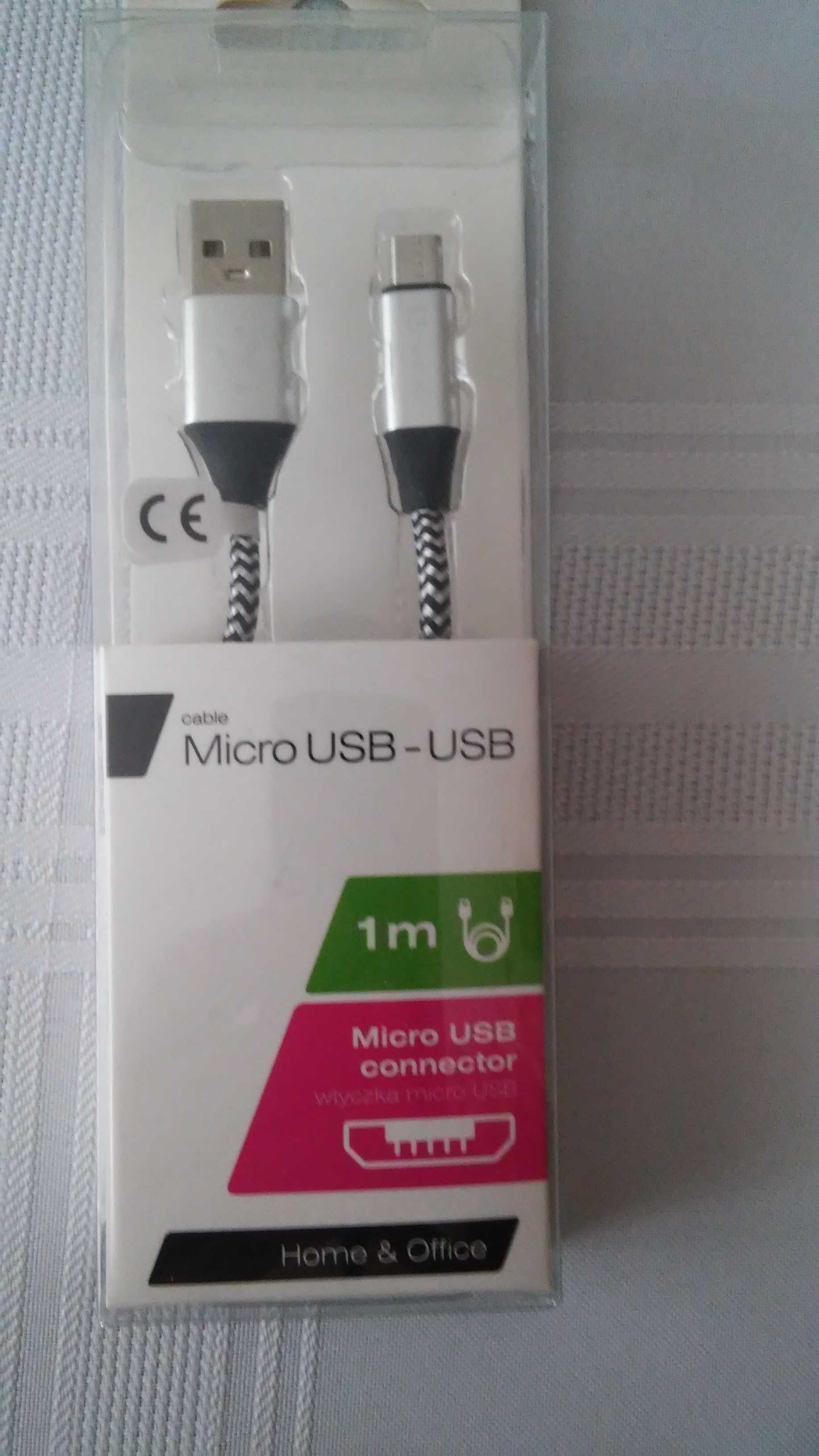 kabel USB-micro USB/nowy