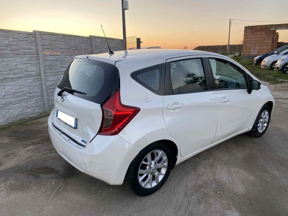 Nissan Note 1.5 DCI _ 2015 _ KAMERY, NAVIGACJA, Biała Perła _ 2 Kluczyki _ NOTE II