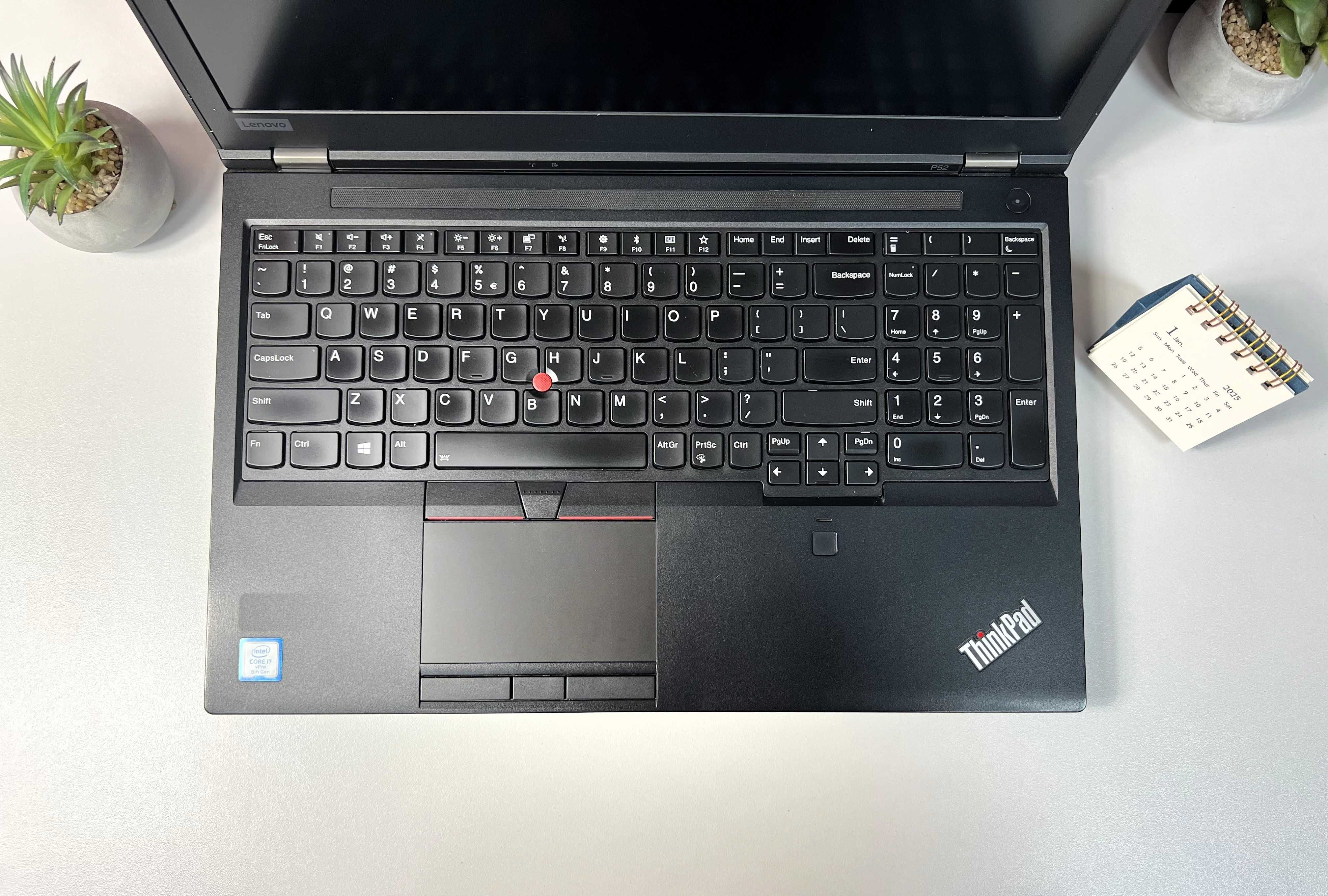 Quadro P2000 (4GB) Ноутбук Lenovo ThinkPad P52·i7-8850H·16GB+SSD512M2