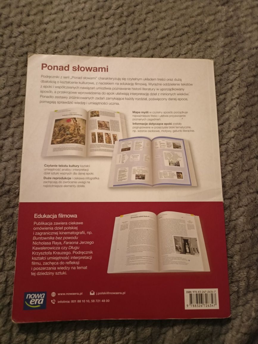 Podręcznik Ponad Słowami klasa 2 część 1