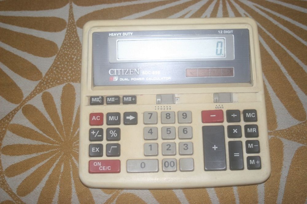 Продам калькулятор CITIZEN SDS-898 б/в.