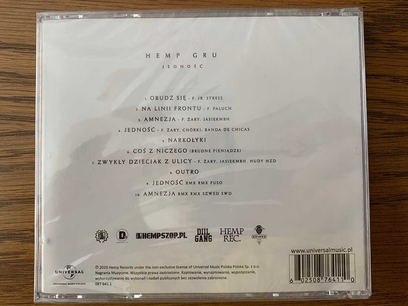 HEMP GRU-Jedność-(NOWA)Płyta CD HiP-HoP !