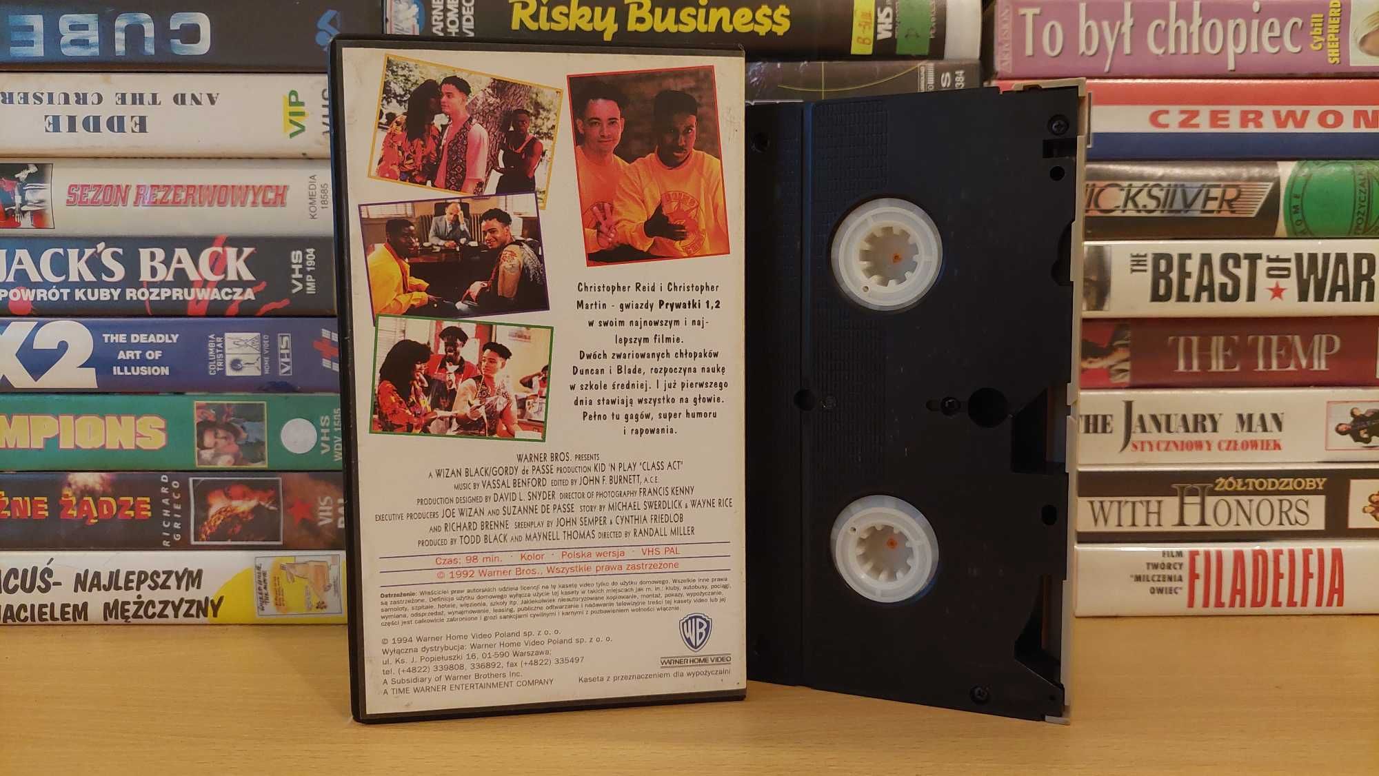 Szkolne Świrusy (Class Act) - VHS