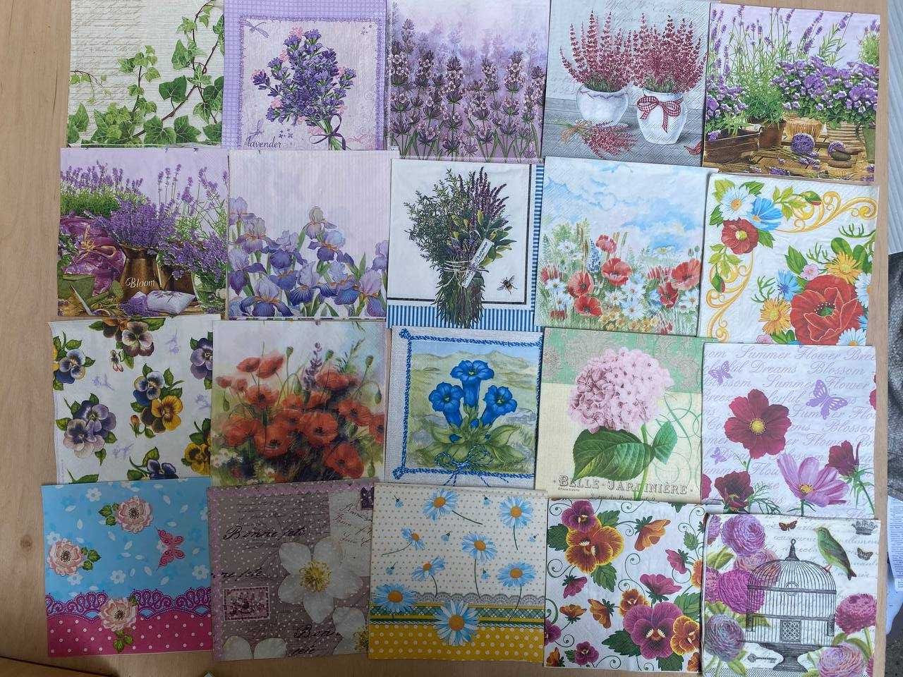 Продаю Салфетки для декупажа 33х33 см