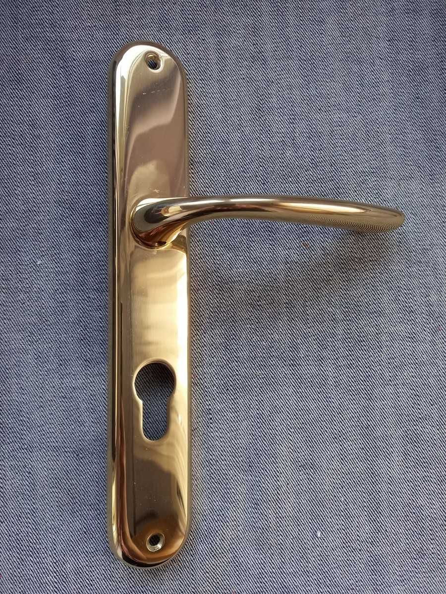 Дверні ручки Sigma Country нові (made Italy) латунь позолота
