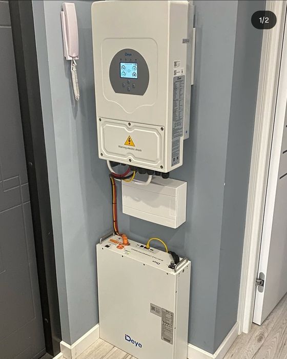 Інвертор та акумулятор ( резервне живлення вашої оселі )