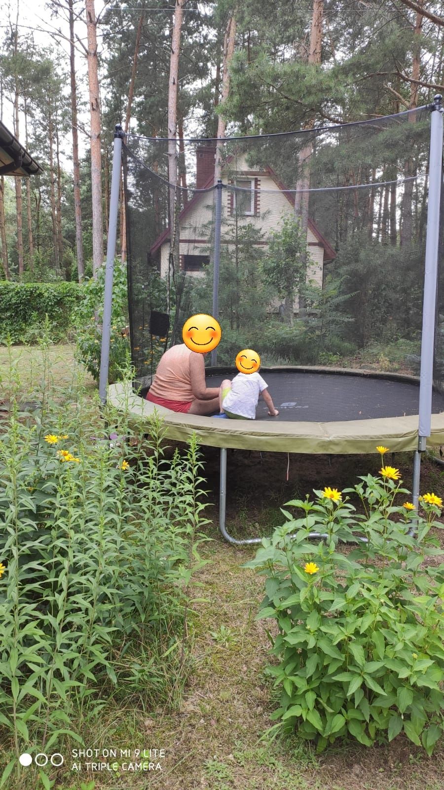Trampolina ES300, 3x3x2.5m