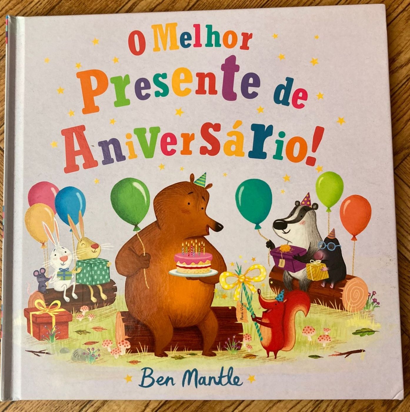 Livro" O melhor presente de Aniversário!"