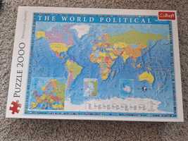 Puzzle 2000 the world political map nowe