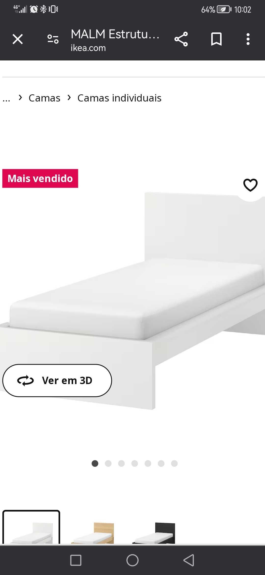 Cama de solteiro