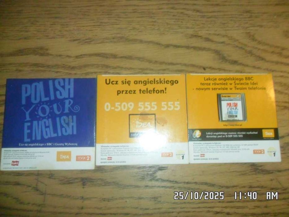 Polish Your English: Multimedialny Słownik + Kurs Języka 3 CD