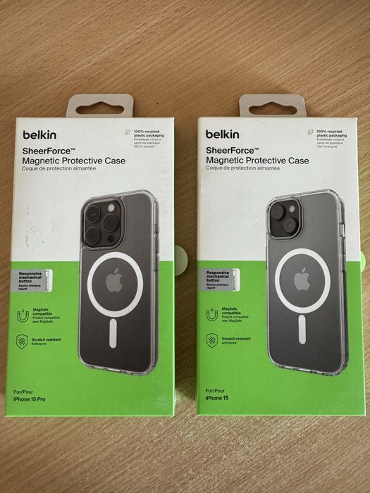 Продам нові оригінальні чохли Belkin на Iphone 15