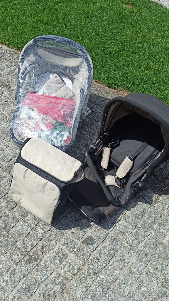 Carrinho de bebê Concord Intense com Isofix + alcofa + babycock + mala