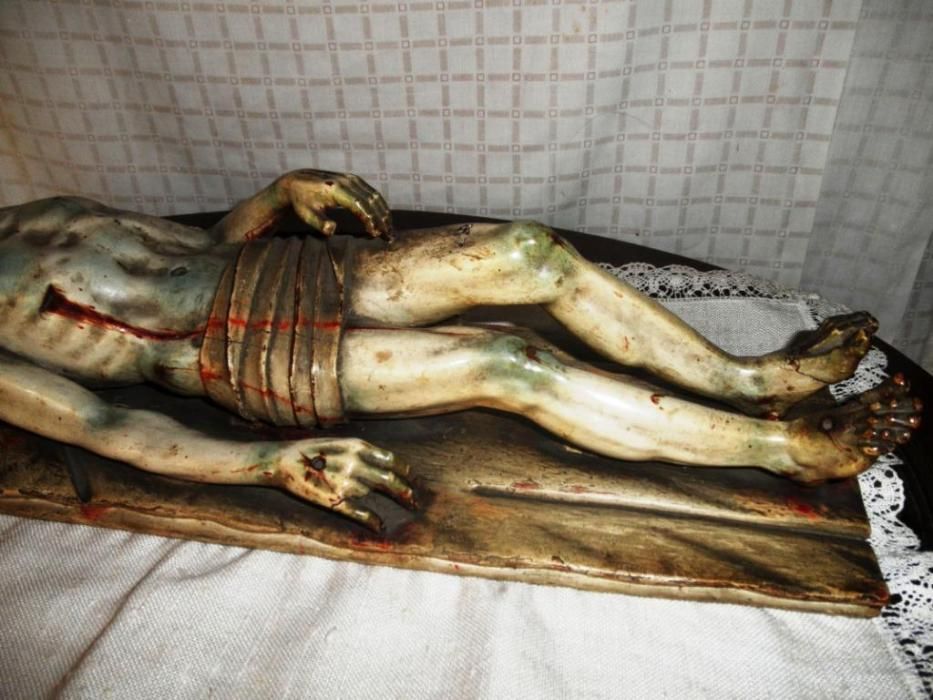 Escultura Cristo Indo Portuguesa
