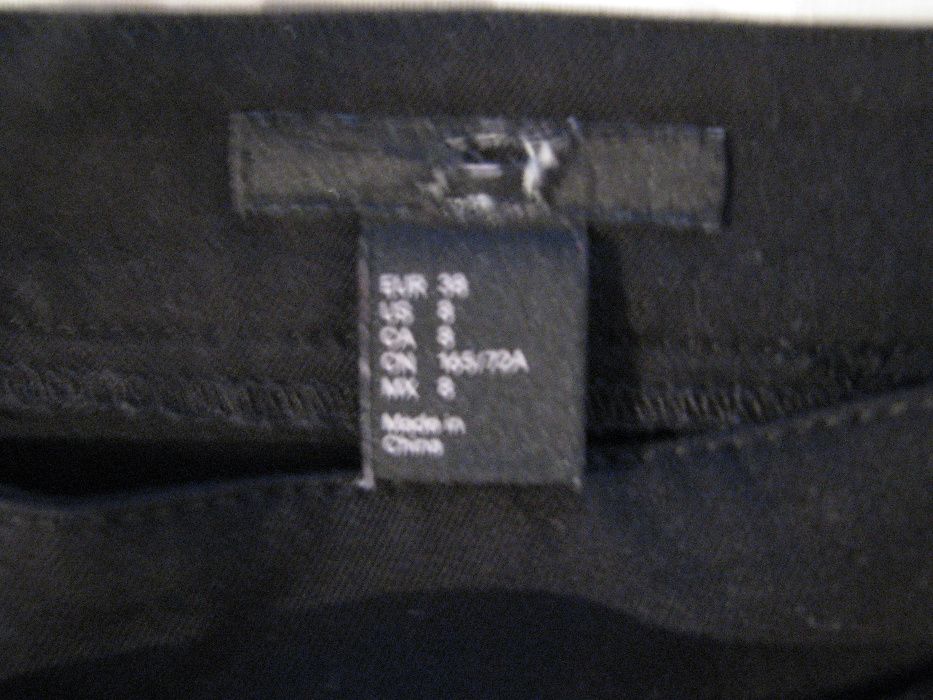 spódnica czarna H&M z półkola, rozm.38