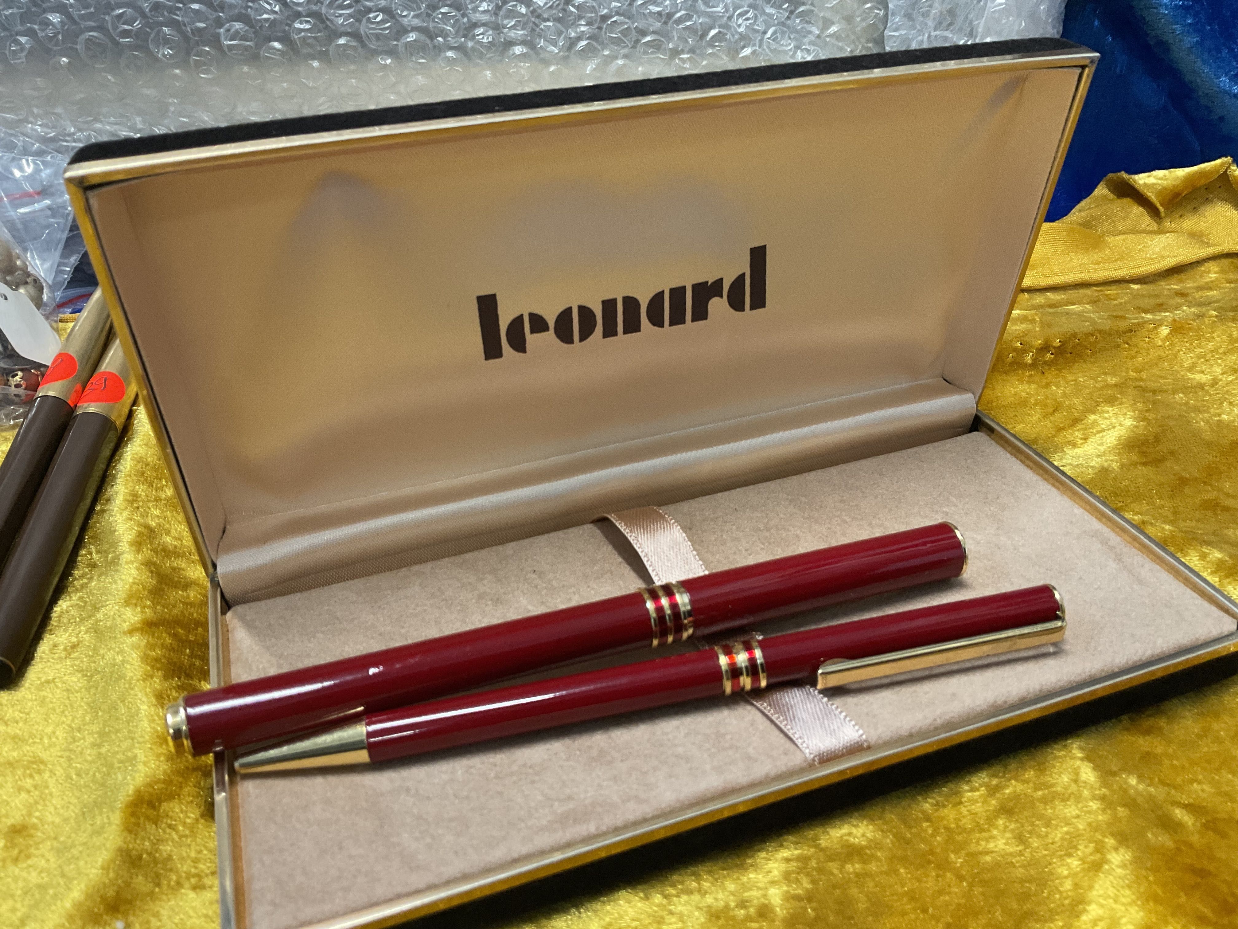 Caneta l,lapiseira conjunto LEONARD