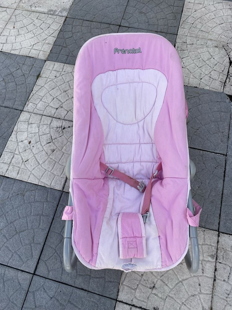 Espreguiçadeira Prenatal de bebé Relaxante c/ cinto