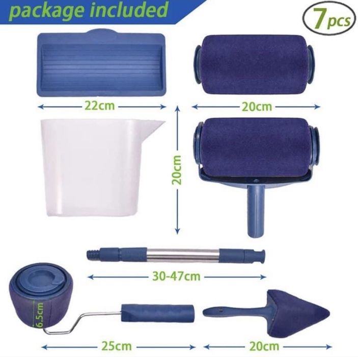 Conjunto de pintura anti-salpicos novo