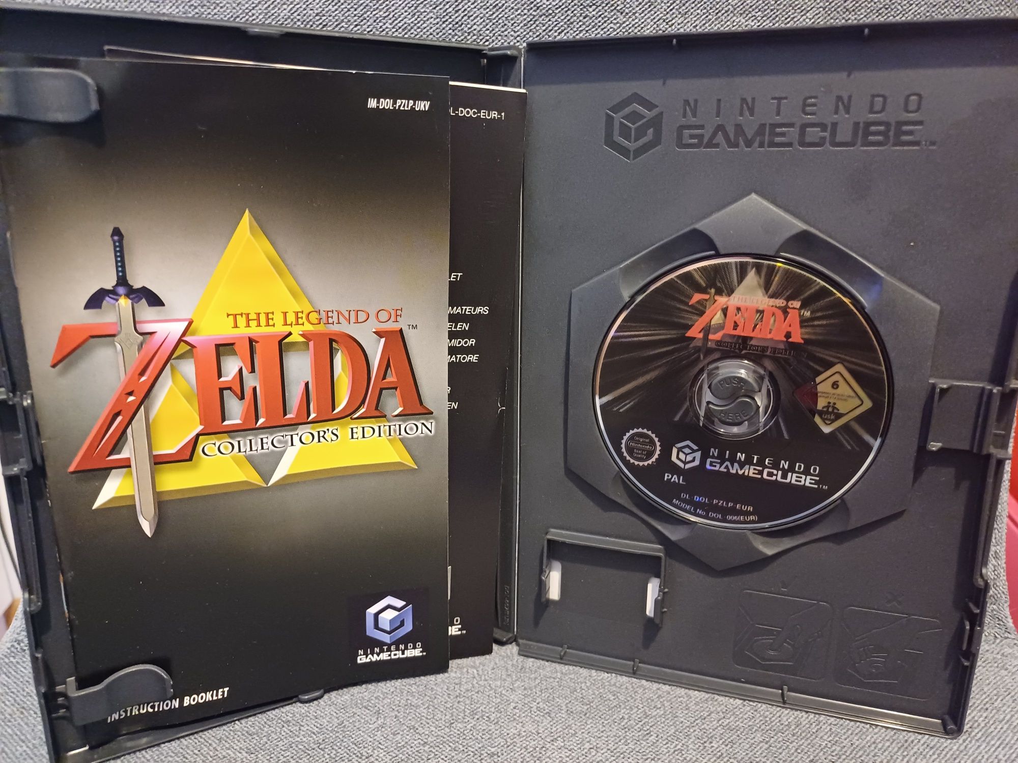 The Legend of Zelda Collector’s Edition Nintendo Gamecube Wii Ang