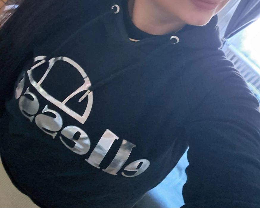 Bluza czarna ellesse # r s/m