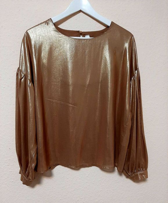 Bluzka złota włoska