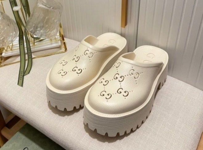 Шлепки гуччи, мюли gucci