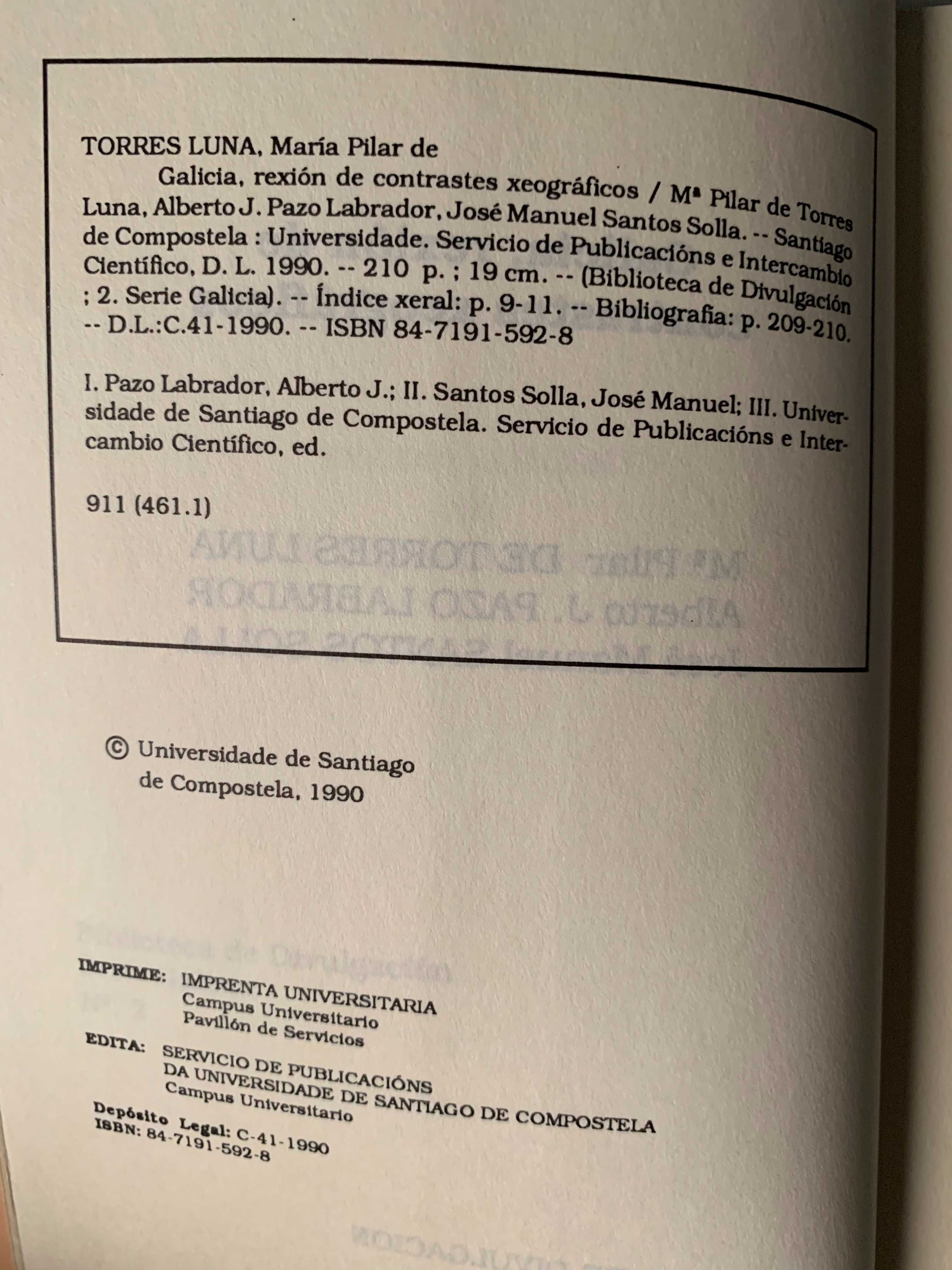 Galicia, Rexión de Contrastes Xeográficos