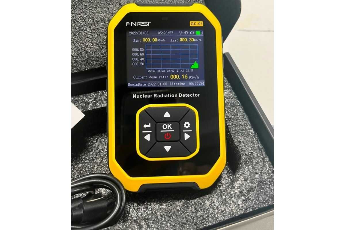 Дозиметр радиации счетчик Гейгера FNIRSI GC-01