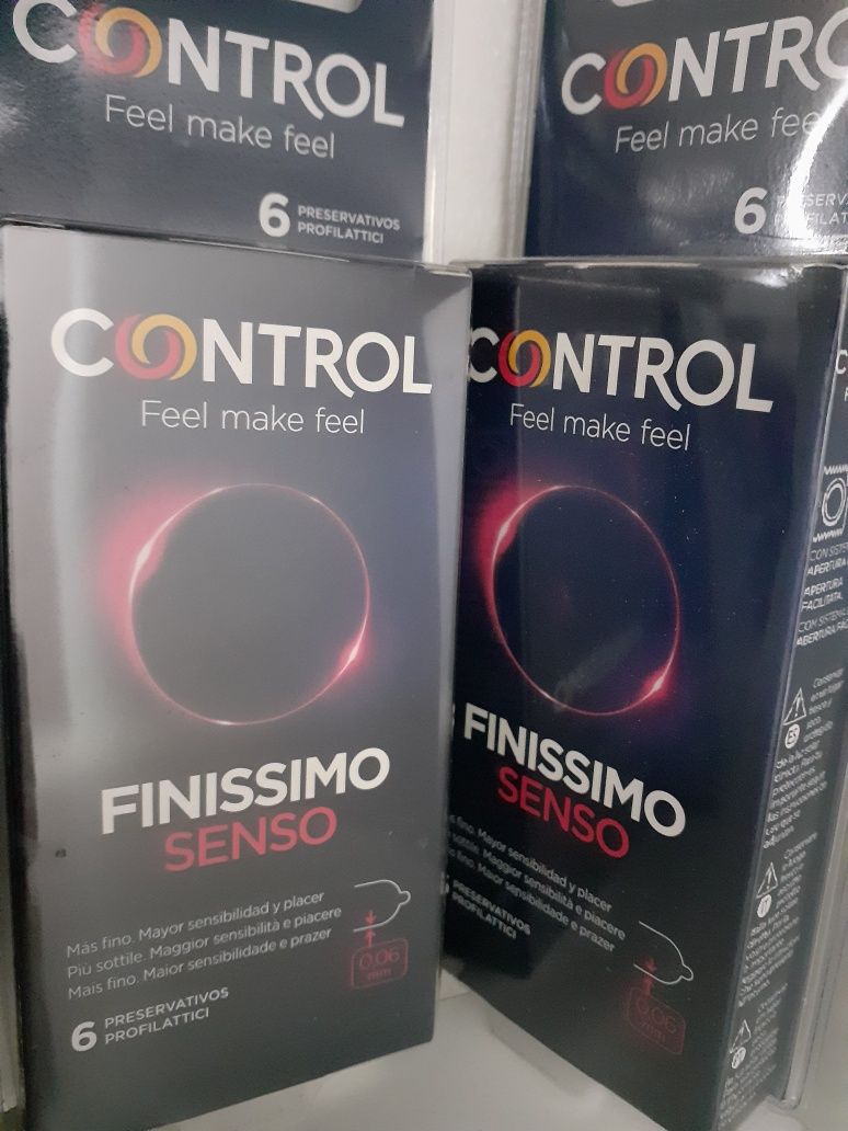 Preservativos finíssimo senso da Control
