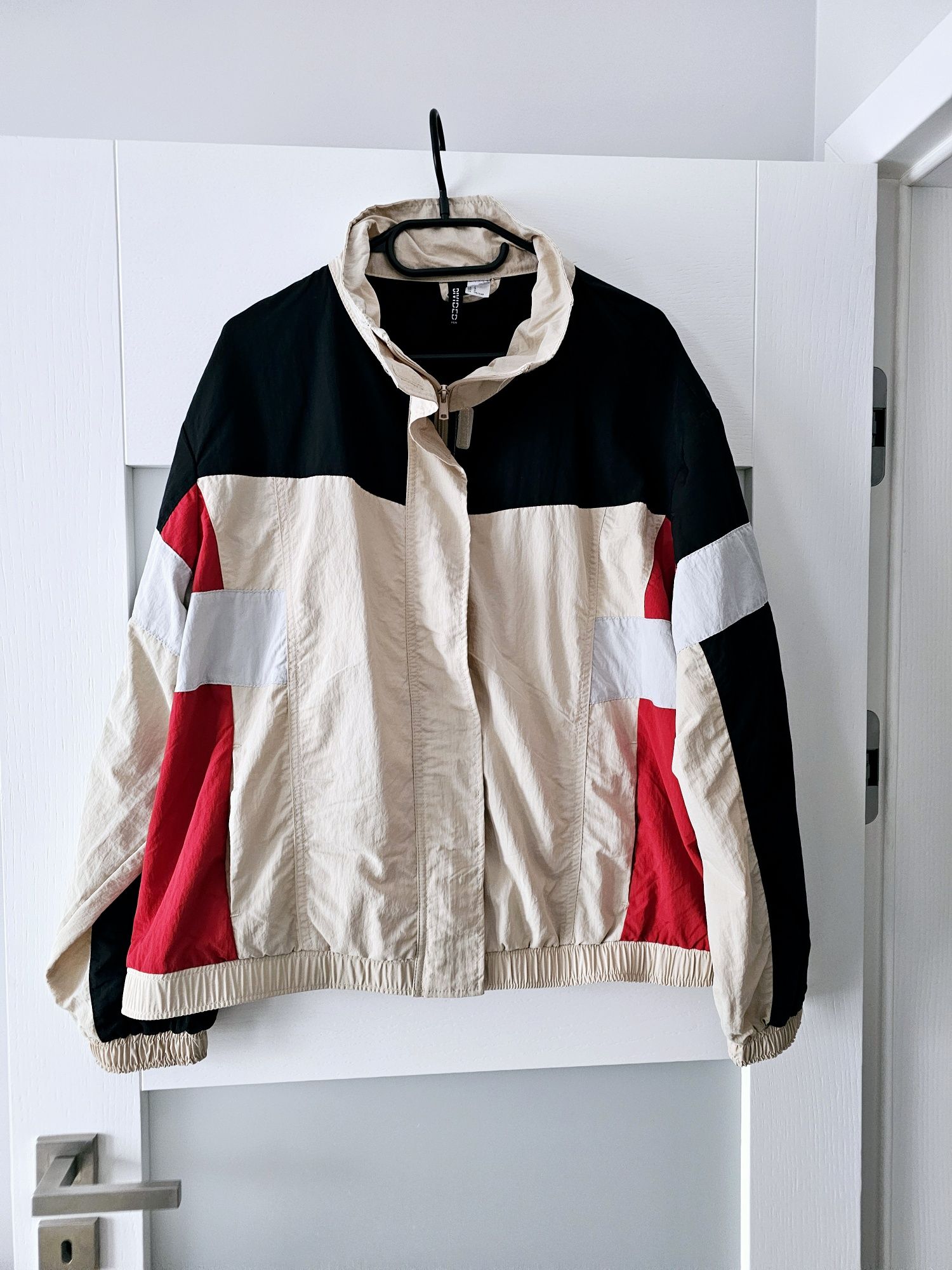Nowa bluza ortalionowa L bluza oversize H&M