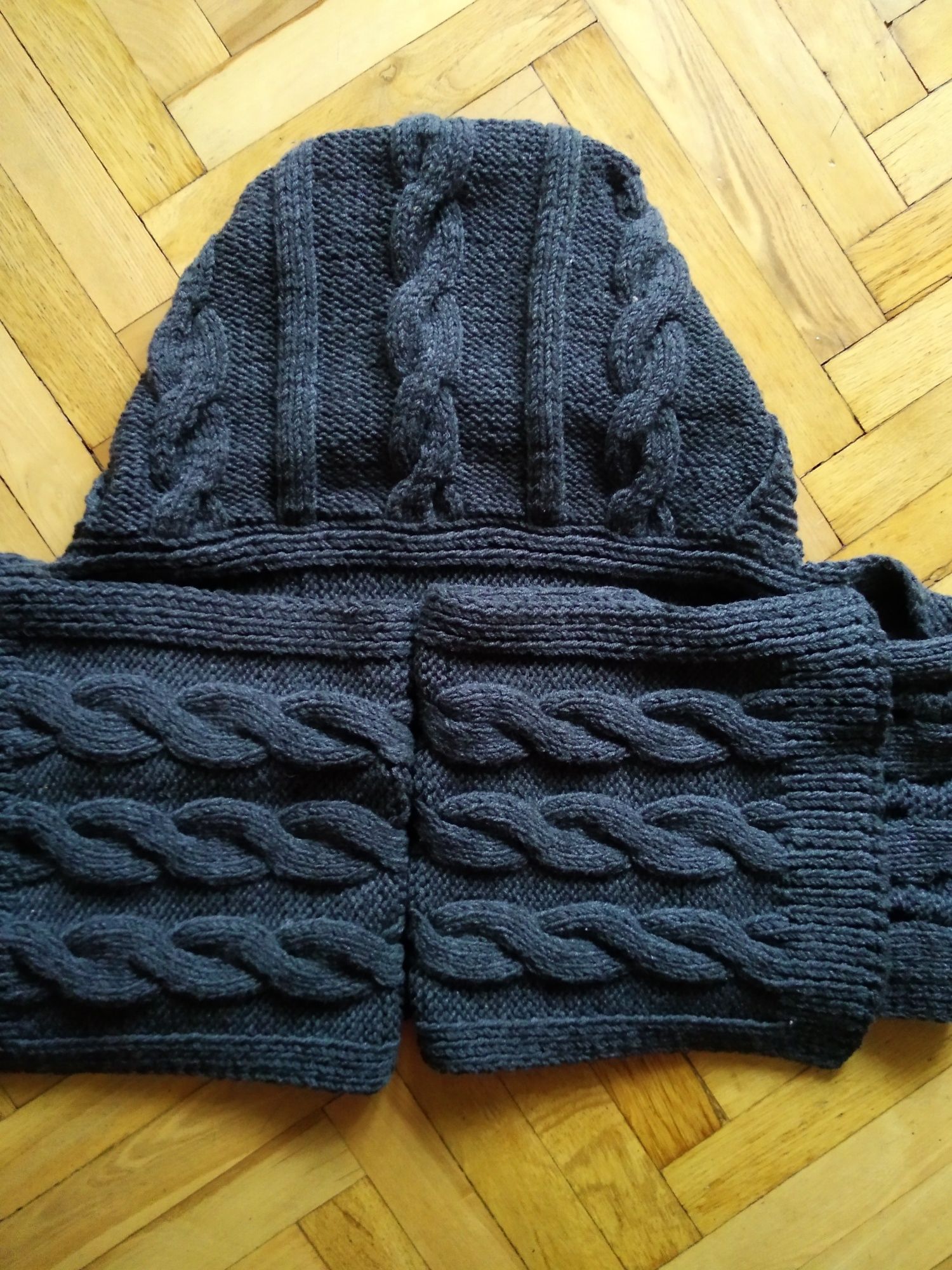 Капор.Шарф з капюшоном.Тёплый капор