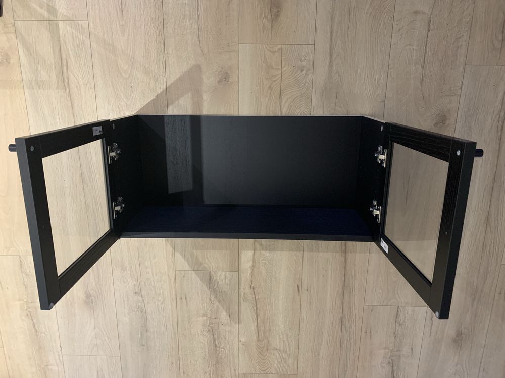 IKEA Billy nadstawka 80 cm, czarny brąz
