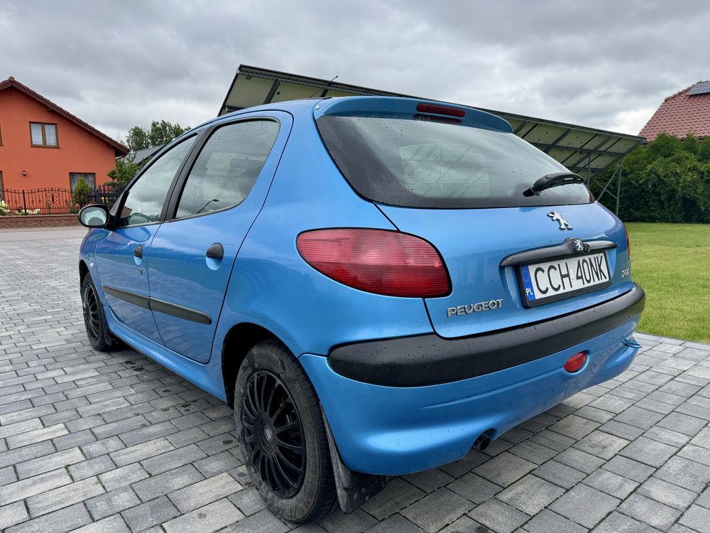 Peugeot 206 1.9 D 1999r. Ładny stan,