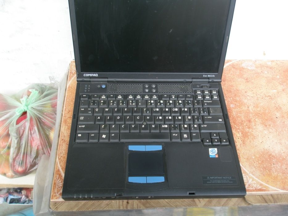 Продам ноутбук Compag Evo610c